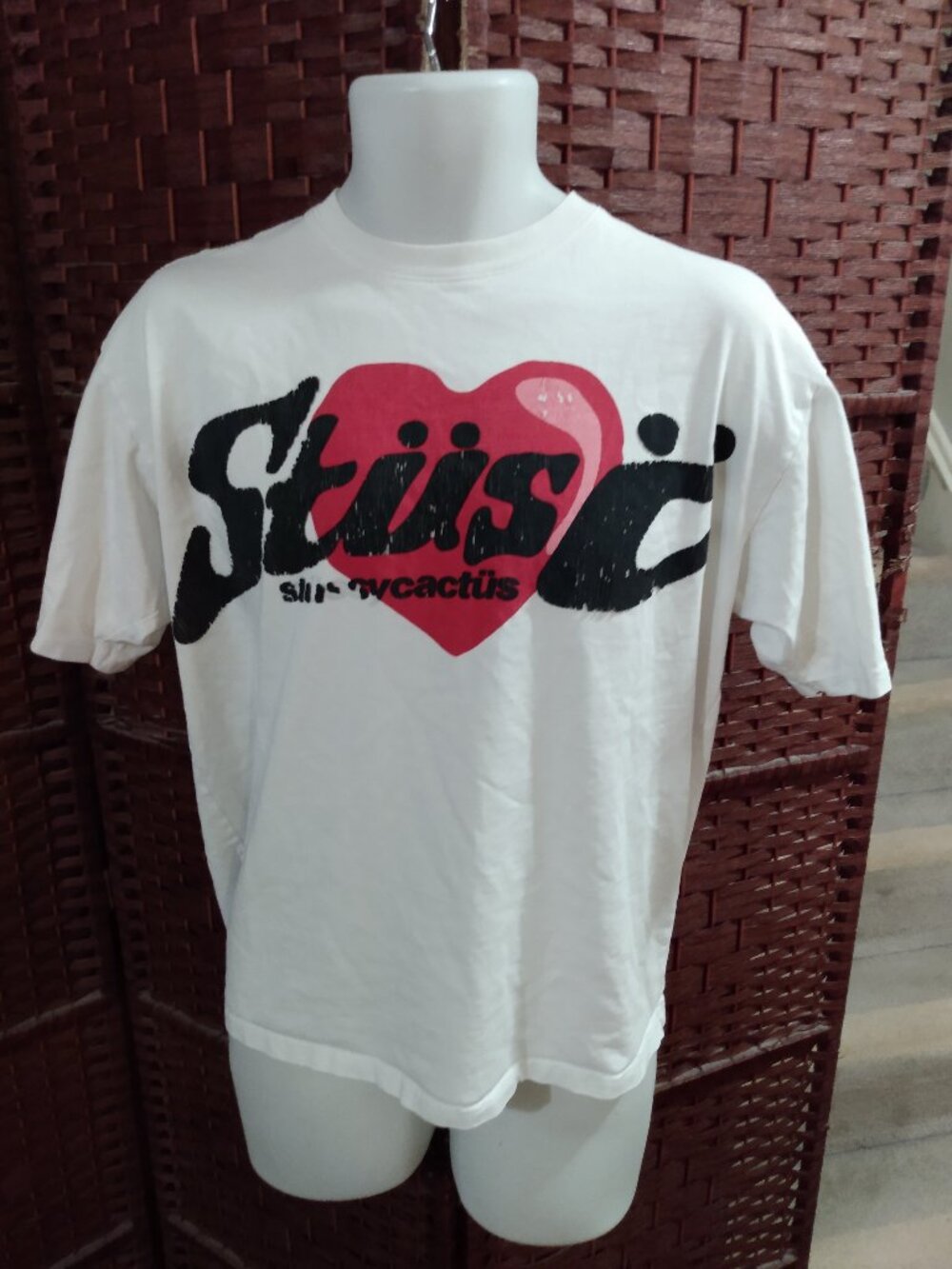 Stussy Cactus Plant Flea Market T Shirt Adult Large